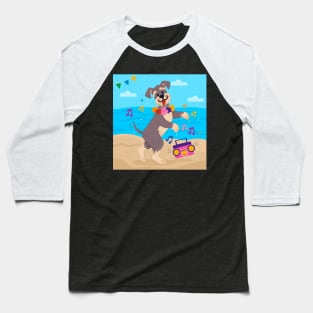 dog pool party summer Baseball T-Shirt